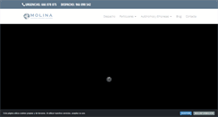 Desktop Screenshot of molinaabogados.com